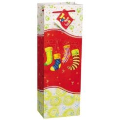 Wine Giftbag Holiday Spirits Astd