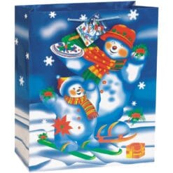 Giftbag, Merry Christmas Astd Lg