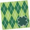 Argyle Clover Napkins Beverage 24Ct