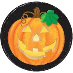18" RND Pumpkn Foil Balloon