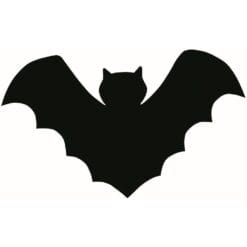 Mini Bat Cutouts 10Ct