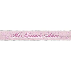 Quince Anos Foil Banner 12FT