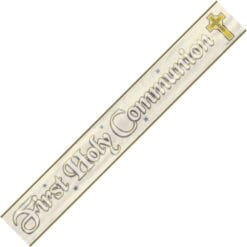 First Communion Foil Banner 12FT