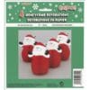 4 Santa 6&Quot; Honeycomb Dec.