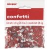 Hearts Foil Confetti Red/Silver .5oz