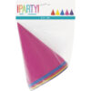 Party Hats Astd Colors 8Ct