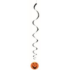 3 Pumpkin Prnt Hang Swirl-26&Quot;