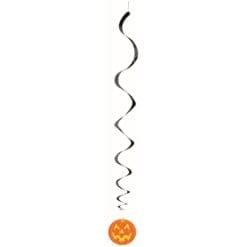 3 Pumpkin PRNT Hang Swirl-26"