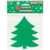 Cutout Cmas Tree Mini 5X4.5 10Ct