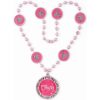 Diva Metallic Bead Necklace 32&Quot;