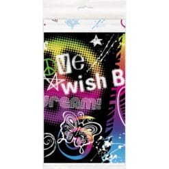 Peace Tablecover Plastic 84"x54"