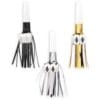 Black-Silver-Gold Fringed Blowouts 24CT 2 Black-Silver-Gold Fringed Blowouts 24Ct