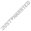 Just Married - Large Foil Letter Banner
