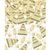Gold Champagne & Cake Confetti 2.5oz 2 Gold Champagne &Amp; Cake Confetti 2.5Oz