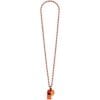 Orange Whistle On Chain