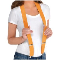 Orange Suspenders