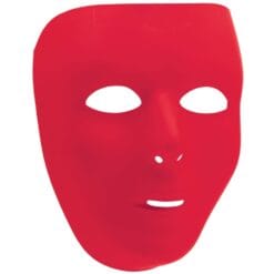 Red Full Face Mask