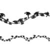Black Grad Cap Wire Garland 1 Black Grad Cap Wire Garland
