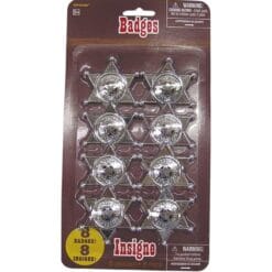 Sheriff Badges 10pcs