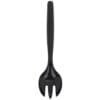 Fork Serving 9 1/2" Black 1 Fork Serving 9 1/2&Quot; Black