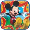 Mickey Mouse Plates Sqr 9&Quot; 8Ct