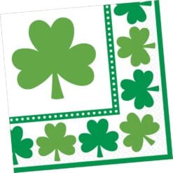 Lucky Shamrocks Napkins Lunch 16CT