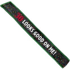30th Birthday Fabric Sash