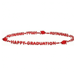 Red Graduation Bead Necklace 3CT