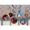 Star Wars™ Episode VII Swirl Decorations 12CT 1 Star Wars™ Episode Vii Swirl Decorations 12Ct