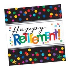 Officially Retired Napkins Beverage 16CT