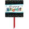 Happy Retirement Yard Sign 15&Quot;X14&Quot;