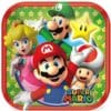 Super Mario Brothers™ Plates SQR 7" 8CT 1 Super Mario Brothers™ Plates Sqr 7&Quot; 8Ct