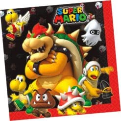 Super Mario Brothers™ Napkins Lunch 16CT