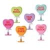 Candy Heart Pop-Up Favors 6Ct