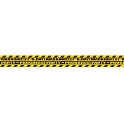 Warning! 21st Birthday in Progress Caution Tape