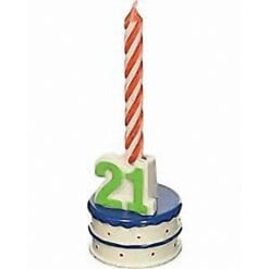 21st Birthday Beer Bottle Candle Holder