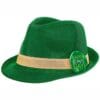 Happy St Pats Shiny Green Fedora 2 Happy St Pats Shiny Green Fedora