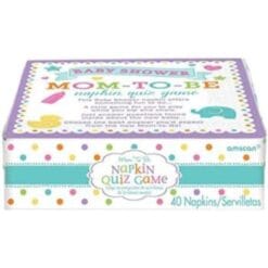 Baby Shower Trivia Napkins 40Ct