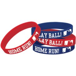 MLB Rubber Bracelets 12CT