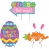 Easter Sidewalk Signs 3pcs