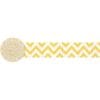 Yellow-Sunshine Chevron Crepe STRMR 81ft