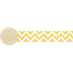 Yellow-Sunshine Chevron Crepe STRMR 81ft