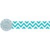 Blue-Carribean Chevron Crepe Streamer 81ft 2 Blue-Carribean Chevron Crepe Streamer 81Ft