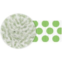 Green-Kiwi Dots Crepe Streamer 81ft