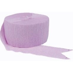 Lavender Crepe Streamer 81ft (Amscan)