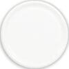 Platter Round Plastic White 16&Quot;
