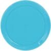 Platter 16" Plastic Caribbean Blue 1 Platter 16&Quot; Plastic Caribbean Blue