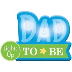 Dad To Be Flashing Button