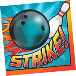 Bowling Strike Napkins Lunch 16CT