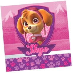 Paw Patrol Girls Napkins Beverage 16CT